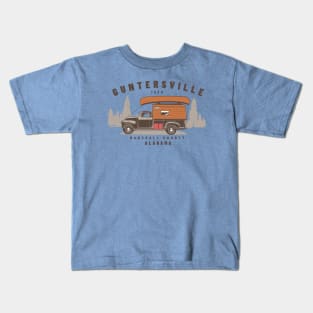 Lake Guntersville • Marshall County • Vintage Kids T-Shirt